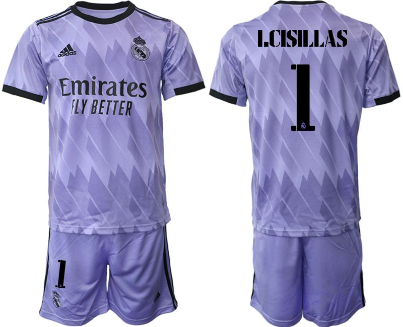 Men 2022-2023 Club Real Madrid away purple 1 Soccer Jersey